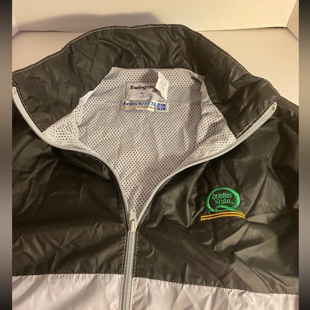 Quarker State Oil Racing Jacket Size L - Picture 3 of 5